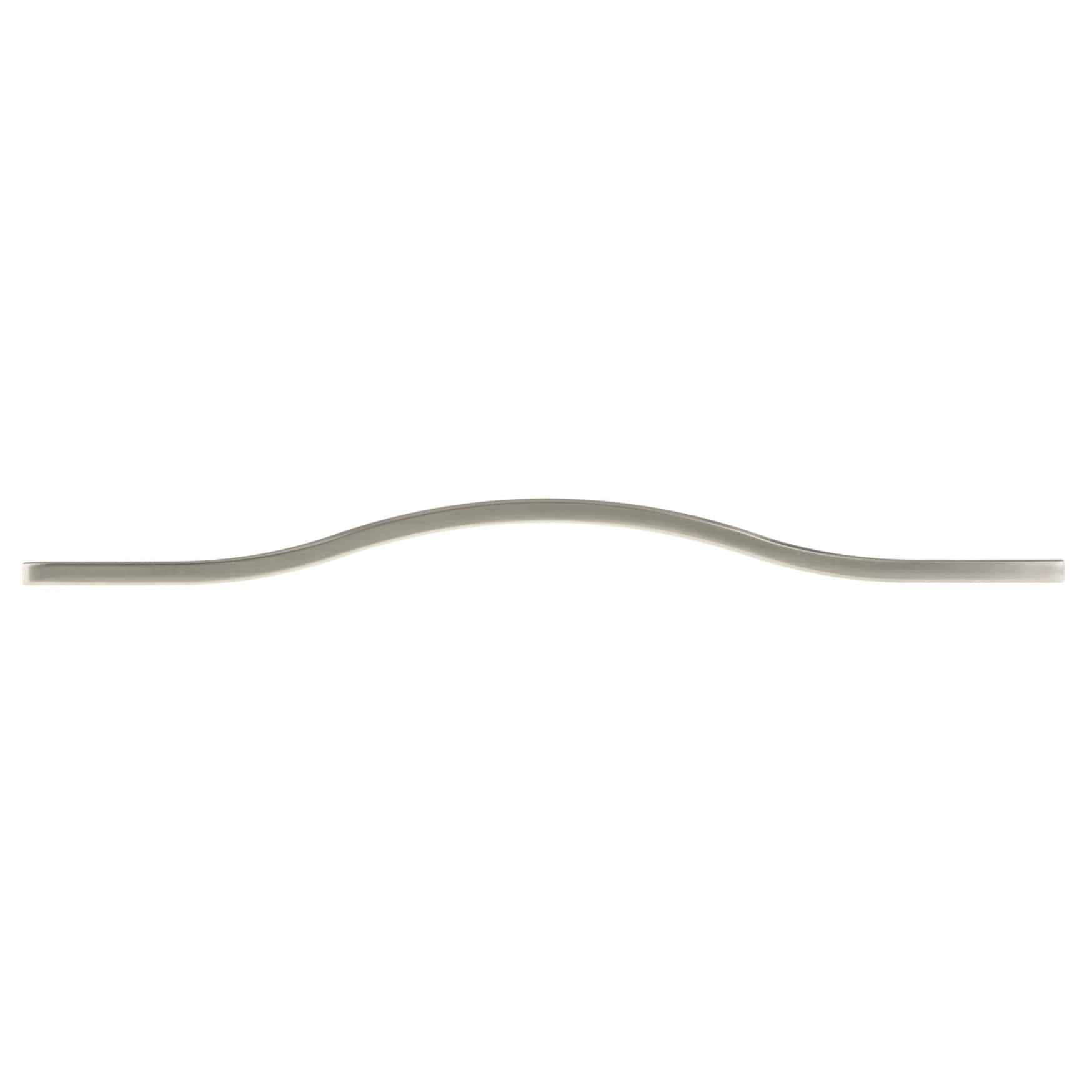 Contemporary Pull, 11-3/8" Center-to-Center, Brushed Nickel alt 0