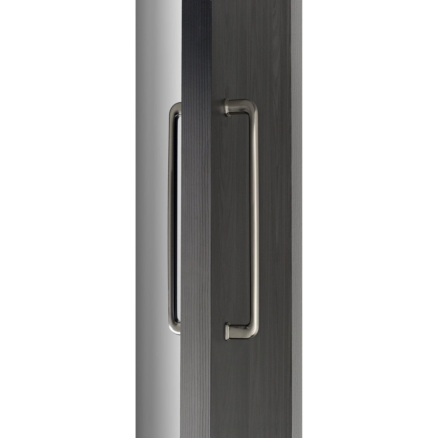 Contemporary Pull, 12-5/8" Center-to-Center, Chrome, 1 Pair alt 0