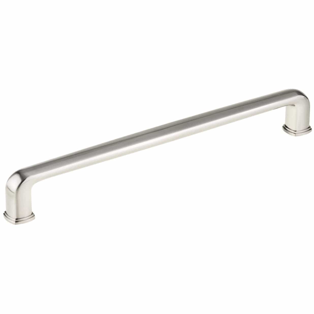 Contemporary Pull, 12-5/8" Center-to-Center, Brushed Nickel, 1 Pair alt 0