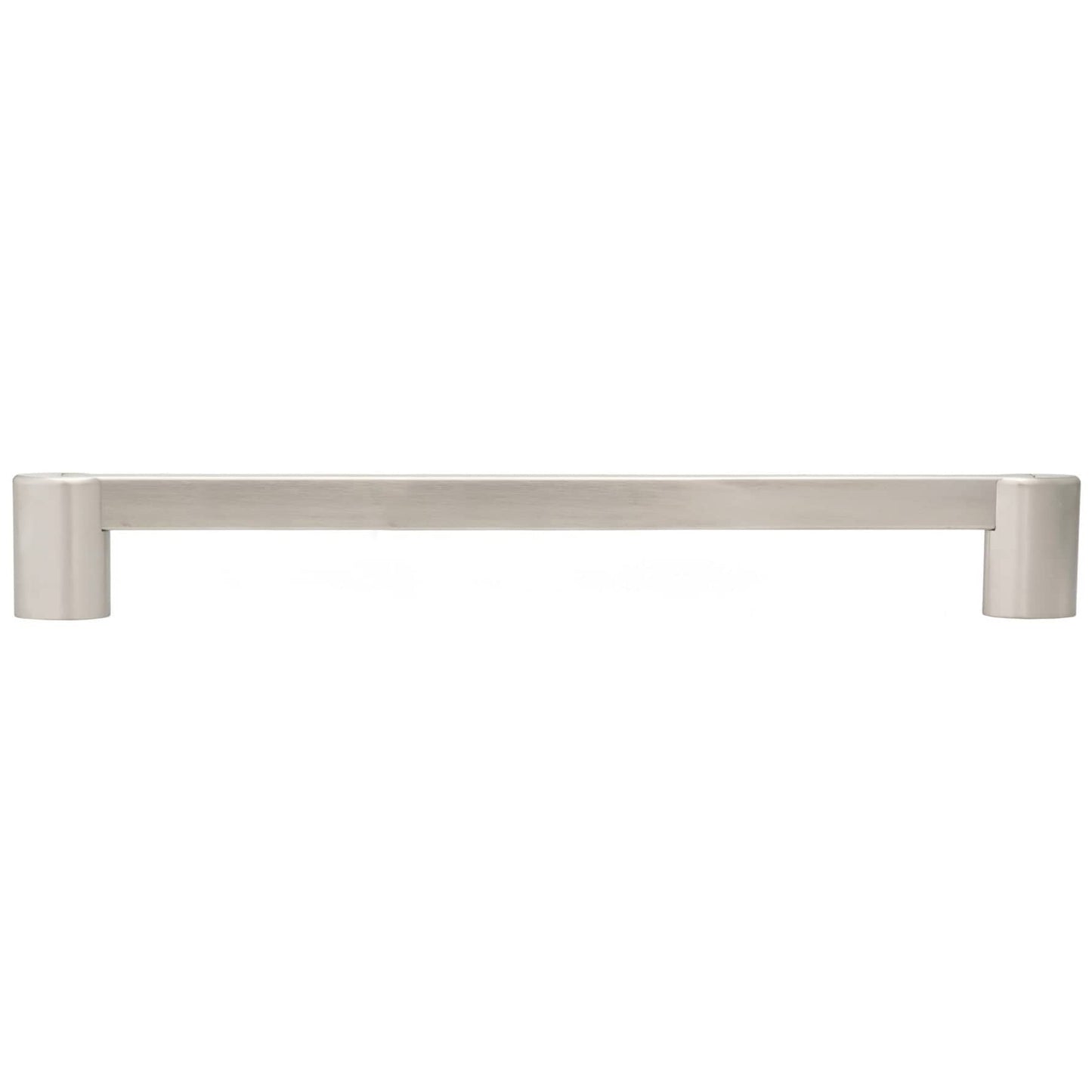 Contemporary Pull, 10-1/8" Center-to-Center, Brushed Nickel alt 0
