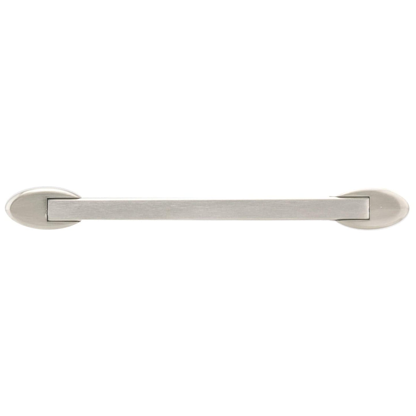 Contemporary Pull, 3-3/4" Center-to-Center, Brushed Nickel alt 0