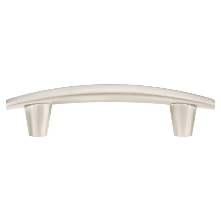 Contemporary Pull, 3-3/4" Center-to-Center, Brushed Nickel alt 0