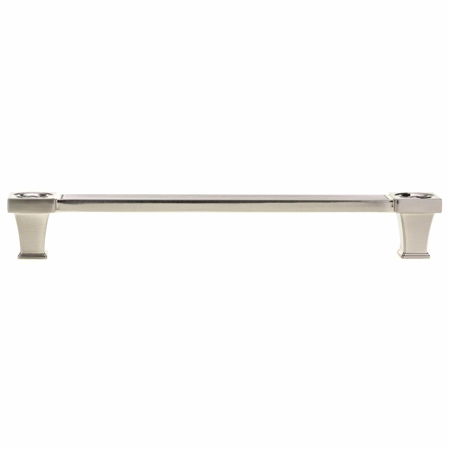 Transitional Pull, 7-9/16" Center-to-Center, Brushed Nickel alt 0