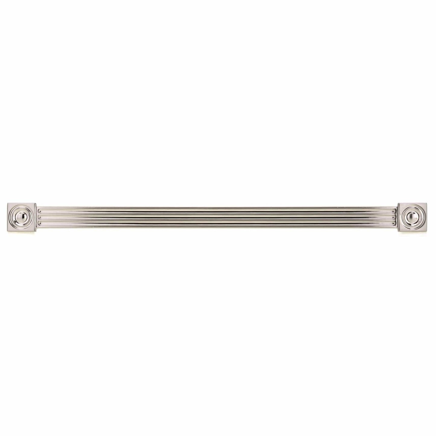 Transitional Pull, 12-5/8" Center-to-Center, Brushed Nickel alt 0