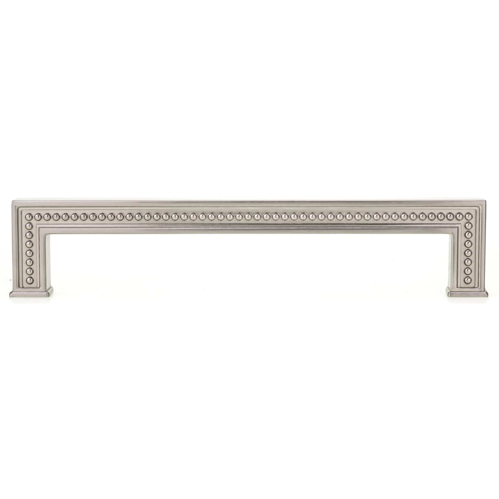 Transitional Pull, 7-9/16" Center-to-Center, Brushed Nickel alt 0