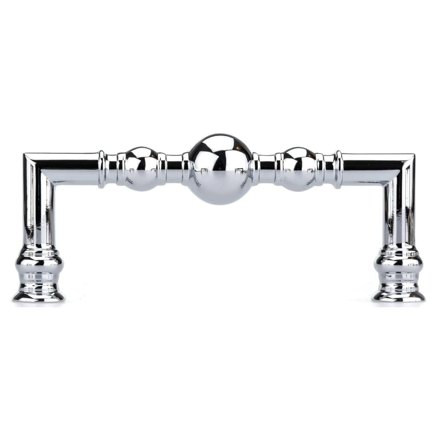 Traditional Pull, 3-3/4" Center-to-Center, Chrome alt 0