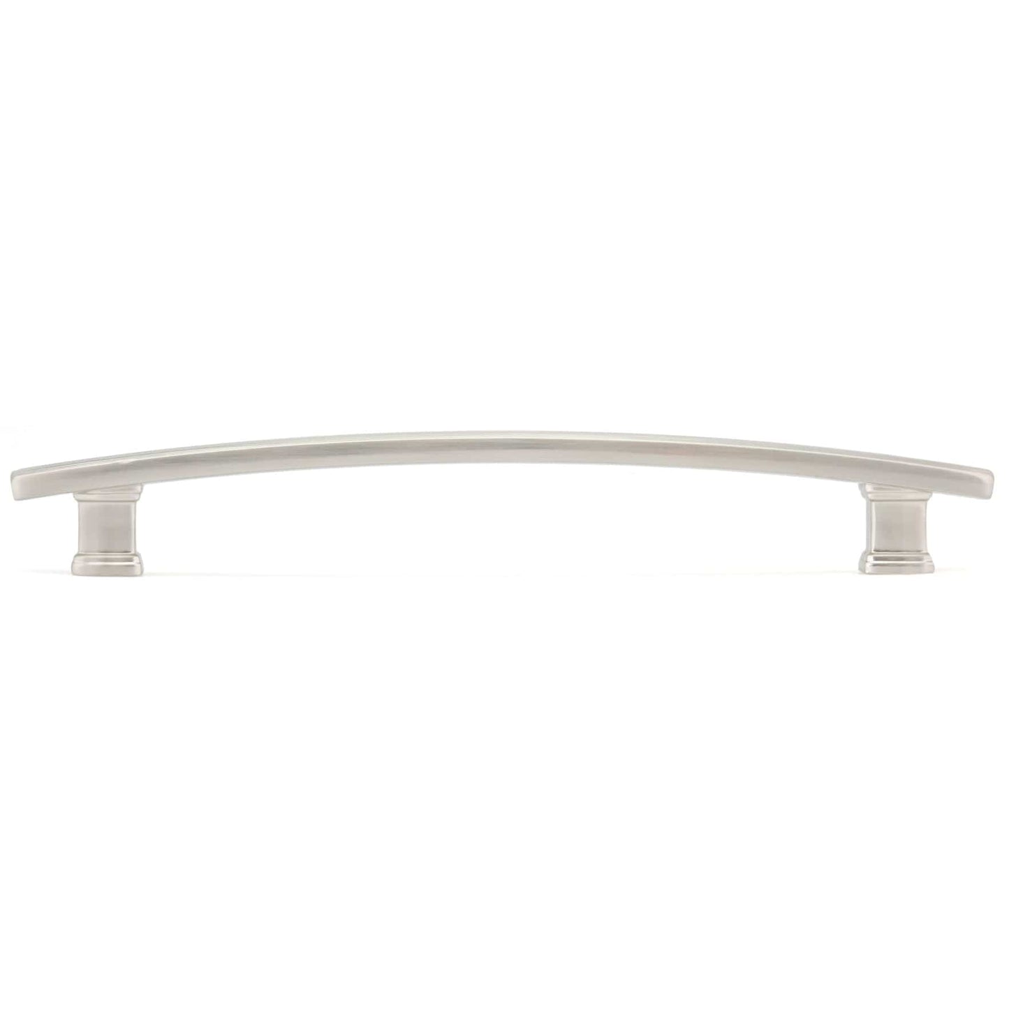 Transitional Pull, 7-9/16" Center-to-Center, Brushed Nickel alt 0