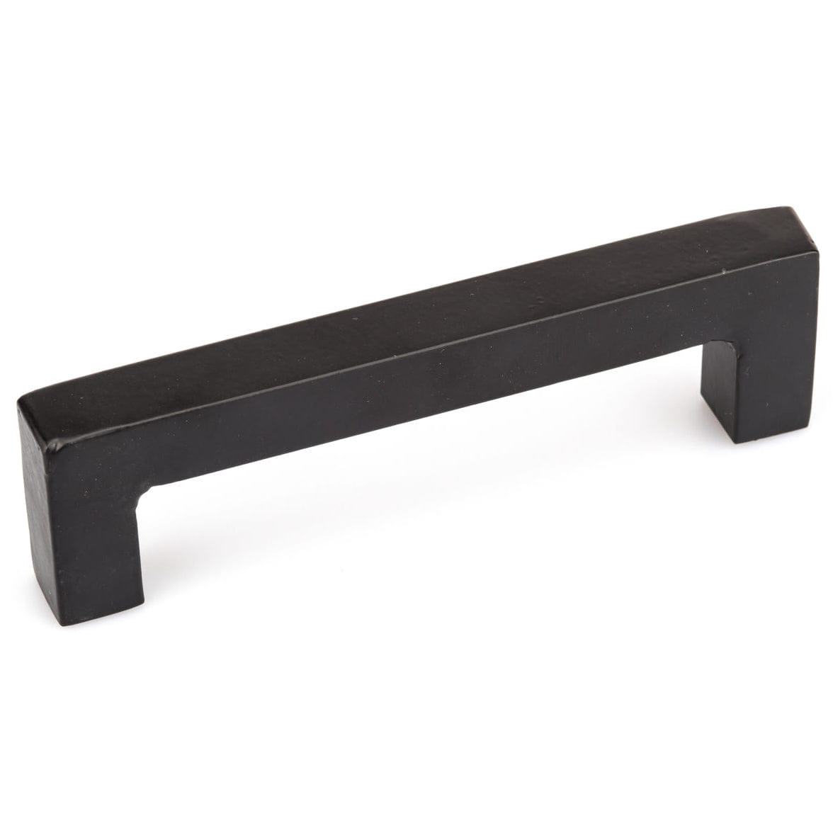 Traditional Barn Door Pull, 5-1/16" Center-to-Center, Matte Black alt 0