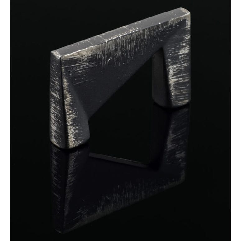 Contemporary Pull, 6-5/16" Center-to-Center, Brushed Industrial Black alt 0