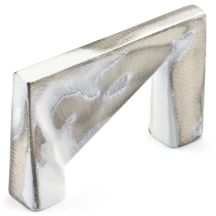 Contemporary Pull, 1-1/4" Center-to-Center, Brushed Industrial White alt 0
