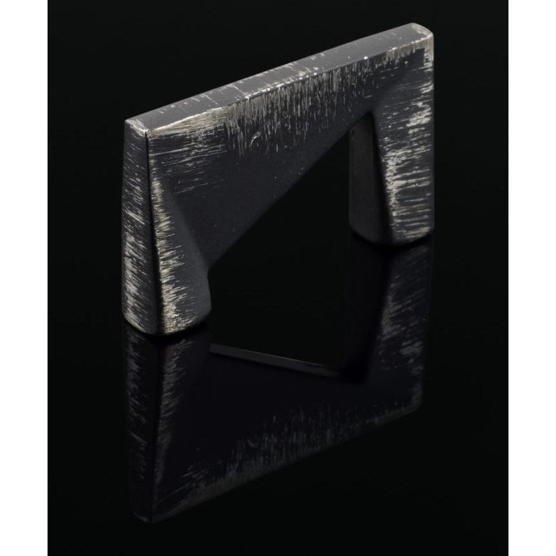 Contemporary Pull, 1-1/4" Center-to-Center, Brushed Industrial White alt 0