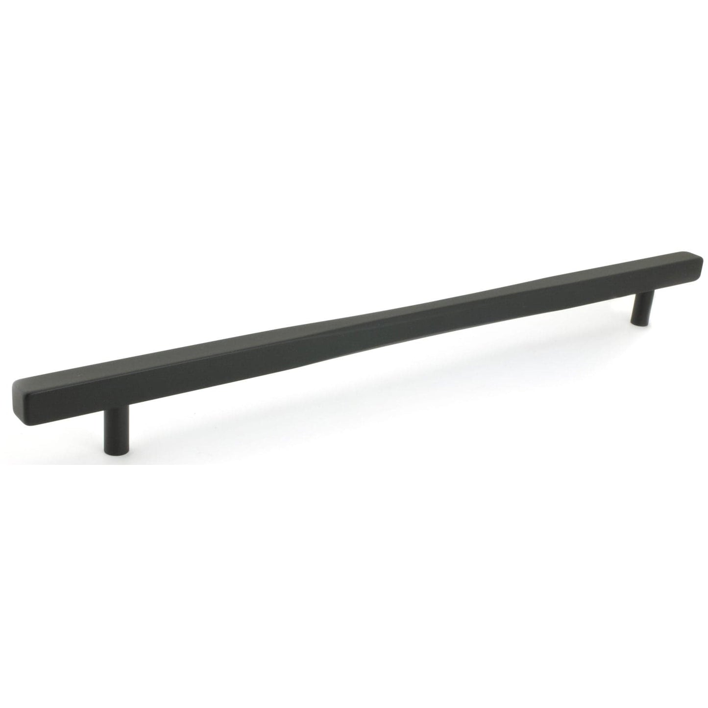 Contemporary Pull, 12-5/8" Center-to-Center, Matte Black alt 0