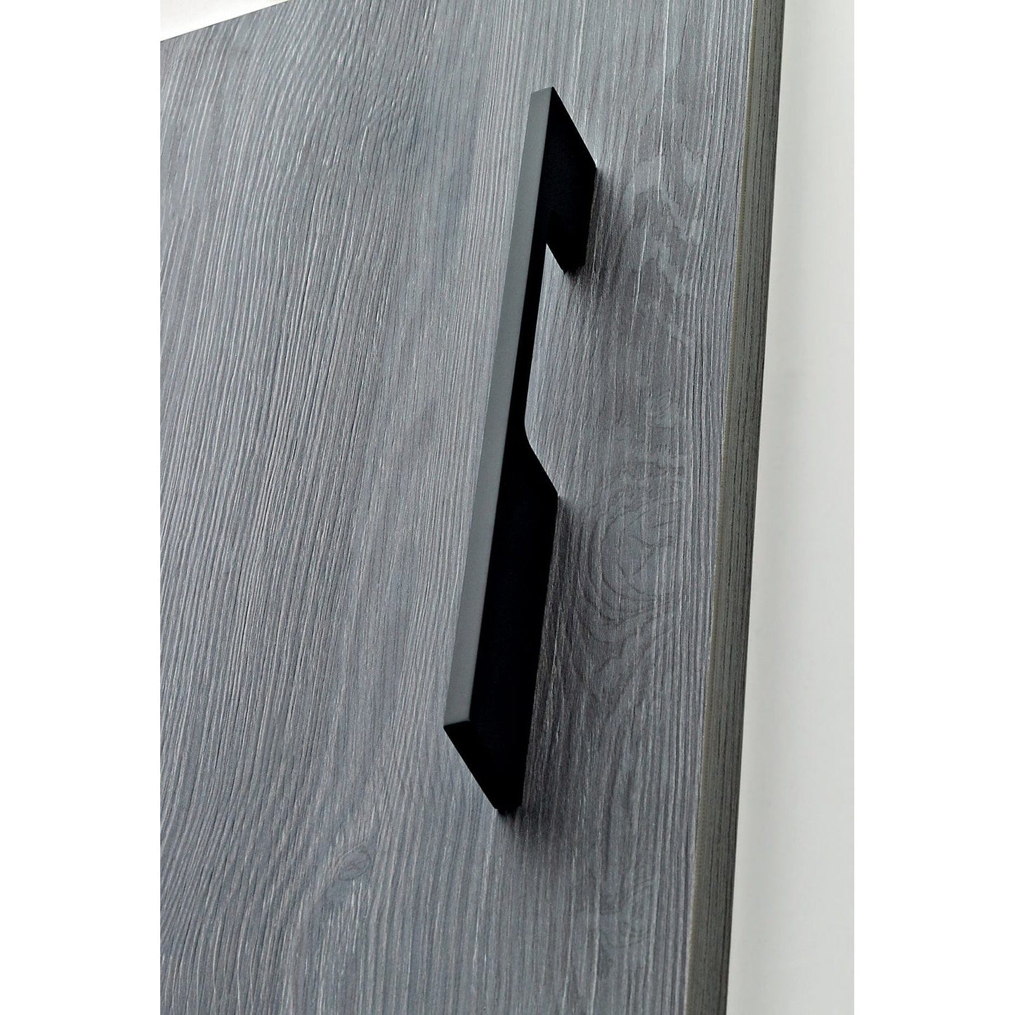 Contemporary Pull, 18-7/8" Center-to-Center, Brushed Nickel alt 0