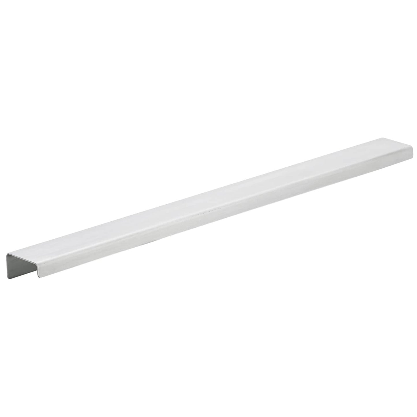 Contemporary Edge Pull, 14" Center-to-Center, Stainless Steel alt 0