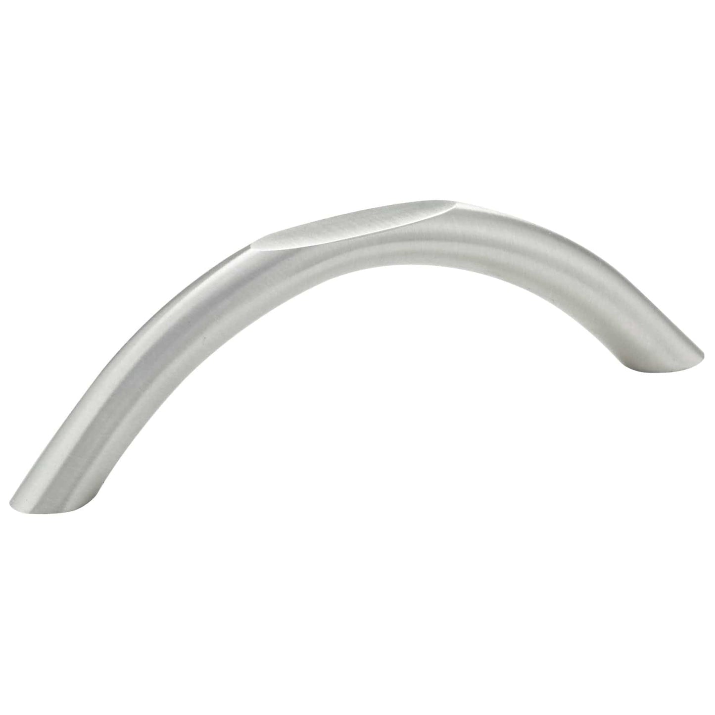 Contemporary Pull, 3-3/4" Center-to-Center, Stainless Steel alt 0