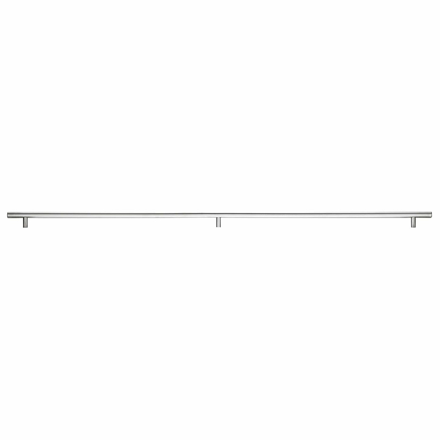 Contemporary Pull, 34-1/8" Center-to-Center, Brushed Stainless Steel alt 0