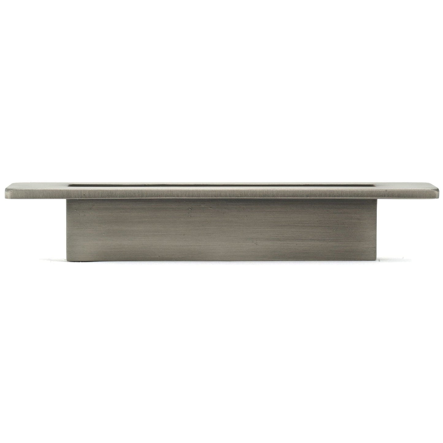 Contemporary Pull, 3-3/4" Center-to-Center, Brushed Pewter alt 0