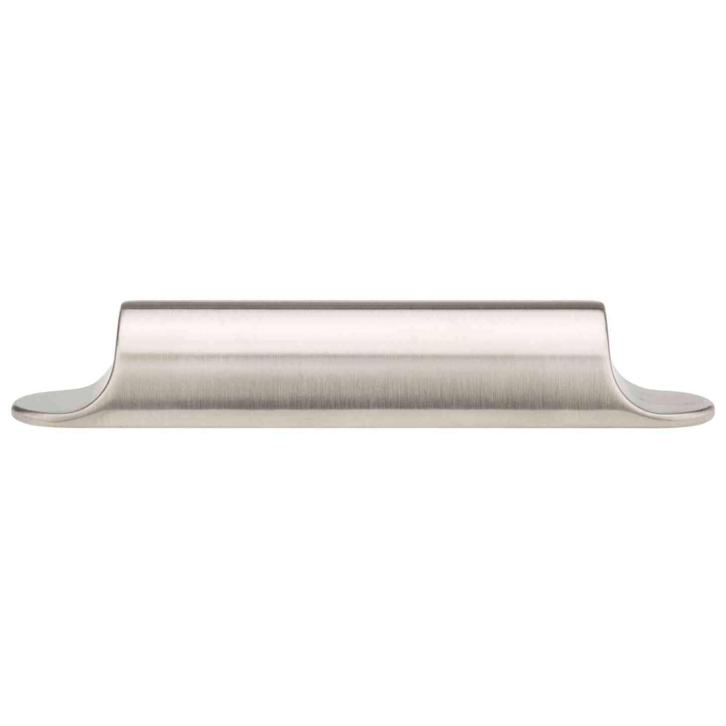 Contemporary Pull, 3-3/4" Center-to-Center, Brushed Nickel alt 0
