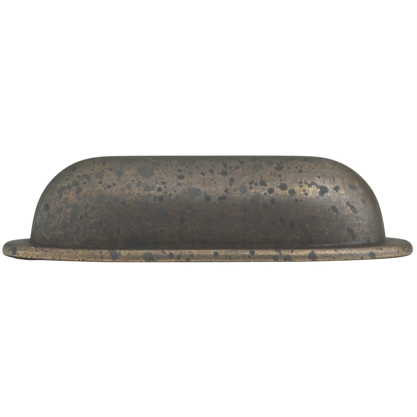 Traditional Cup Pull, 2-1/2" Center-to-Center, Spotted Bronze alt 0