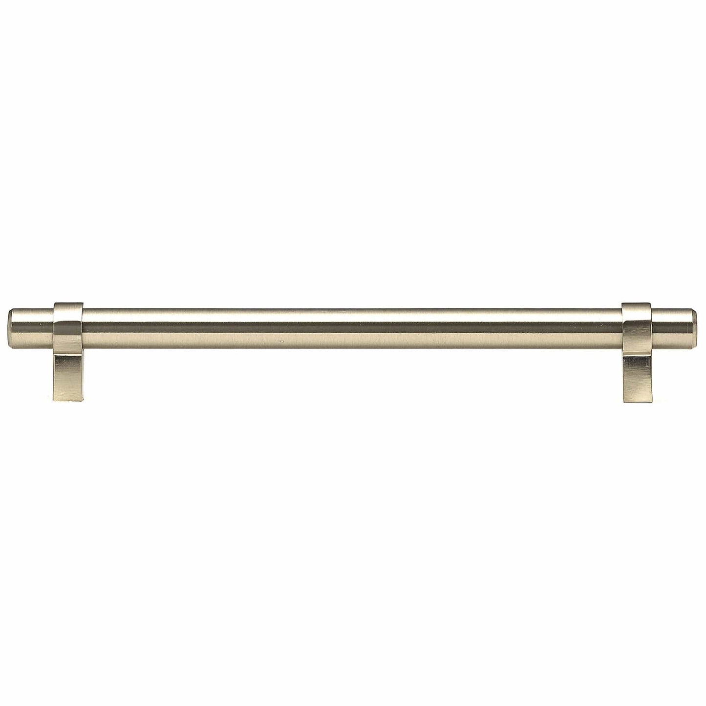 Contemporary Pull, 7-9/16" Center-to-Center, Brushed Nickel alt 0