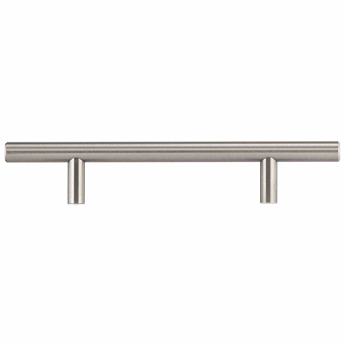Contemporary Pull, 4-1/4" Center-to-Center, Brushed Nickel alt 0