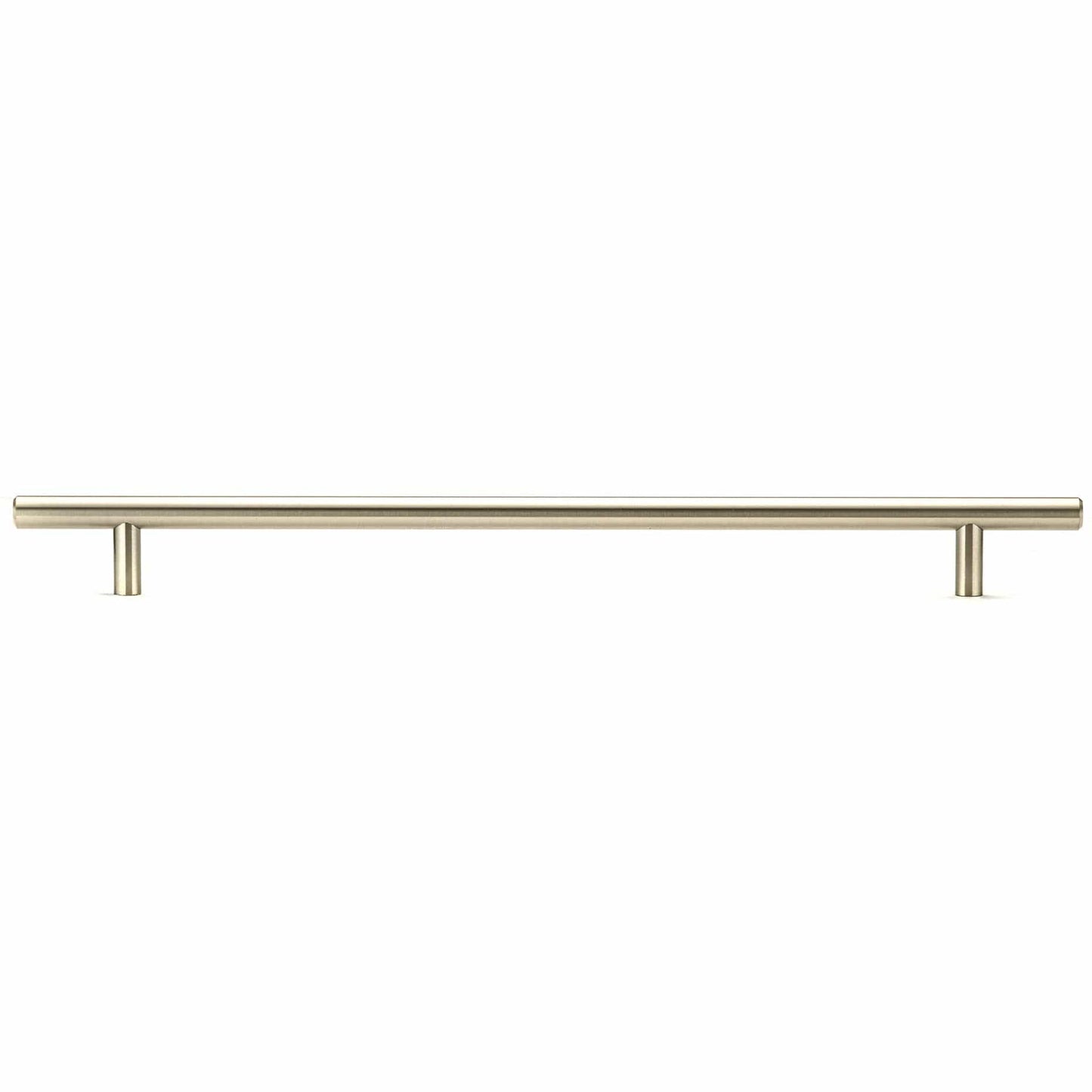 Contemporary Pull, 11-3/4" Center-to-Center, Brushed Nickel alt 0