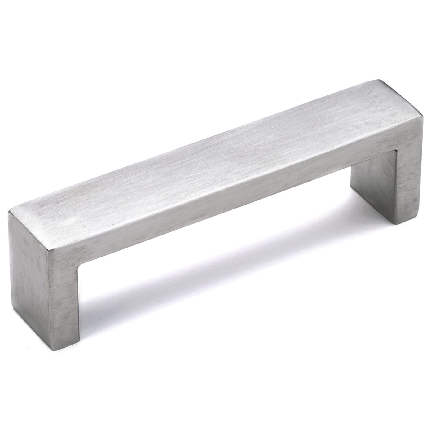 Contemporary Pull, 3-3/4" Center-to-Center, Stainless Steel alt 0