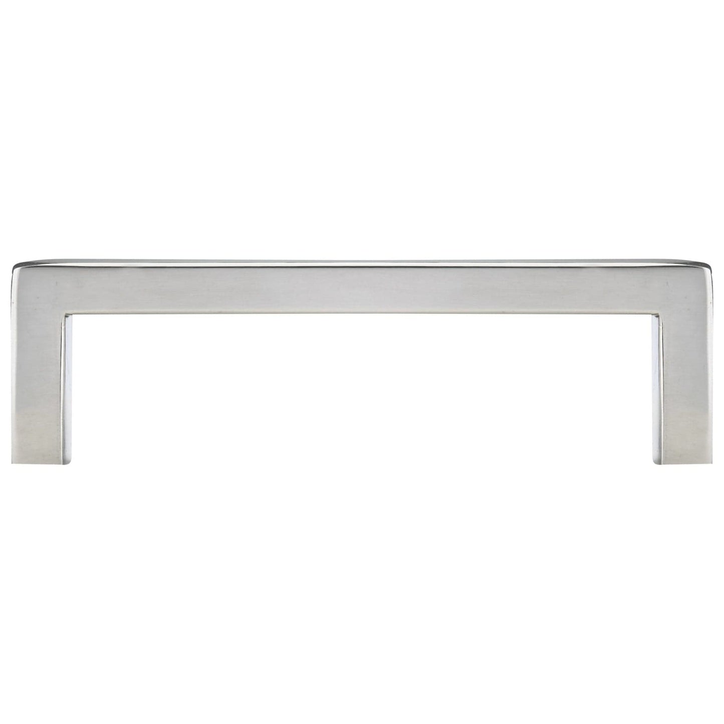 Contemporary Pull, 3-3/4" Center-to-Center, Polished Stainless Steel alt 0