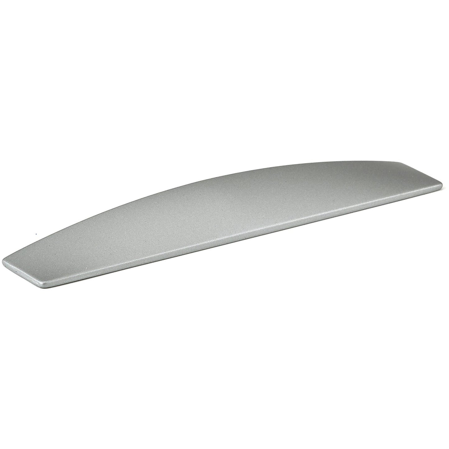 Contemporary Cup Pull, 3-3/4" Center-to-Center, Satin Chrome alt 0