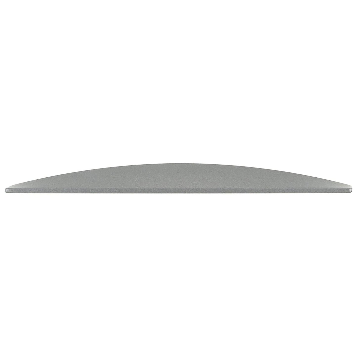 Contemporary Cup Pull, 3-3/4" Center-to-Center, Satin Chrome alt 0