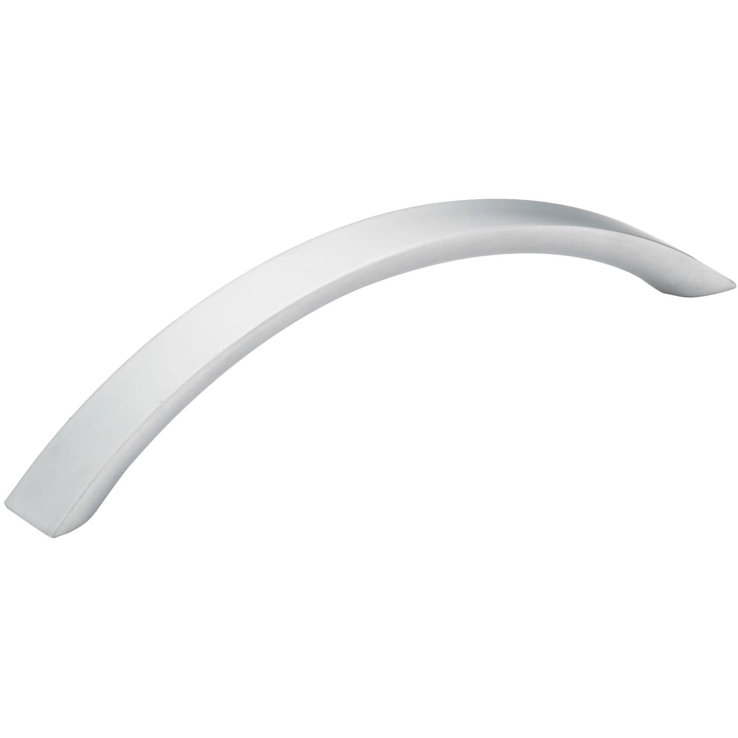 Contemporary Cup Pull, 5-1/16" Center-to-Center, Matte Nickel alt 0