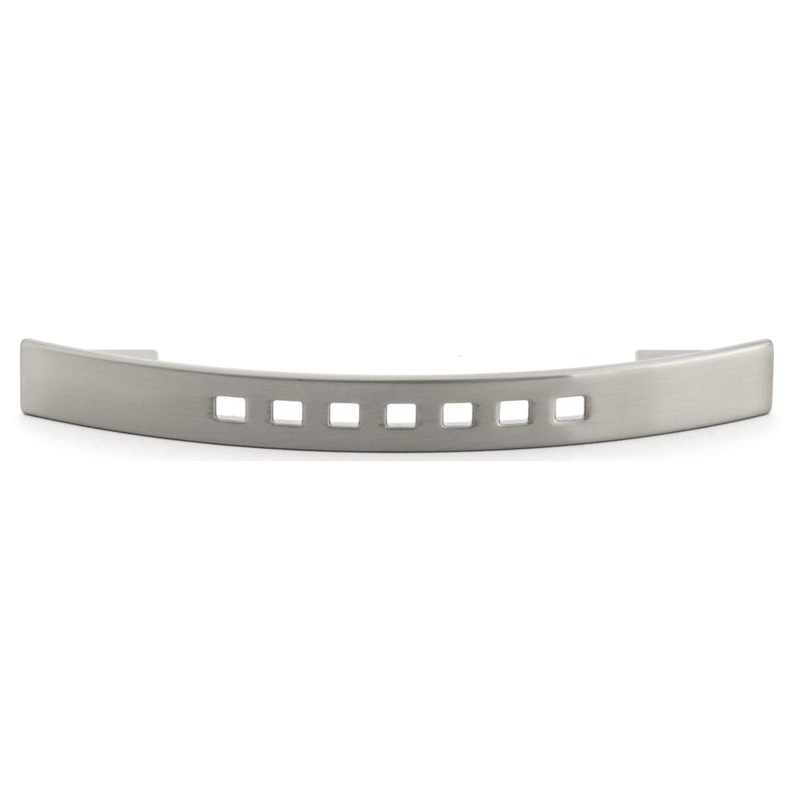 Contemporary Pull, 5-1/16" Center-to-Center, Brushed Nickel alt 0
