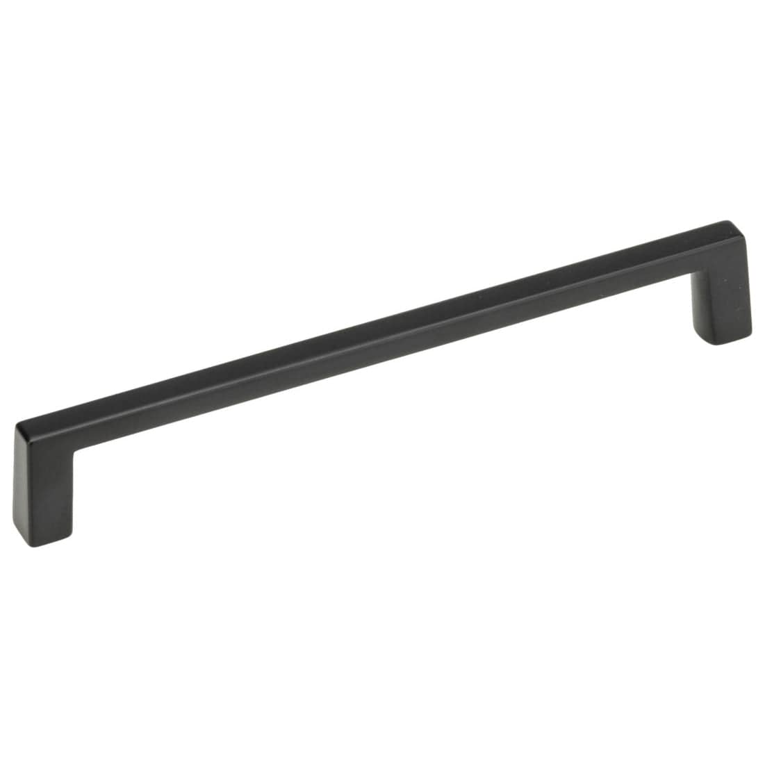 Contemporary Pull, 6" Center-to-Center, Matte Black alt 0