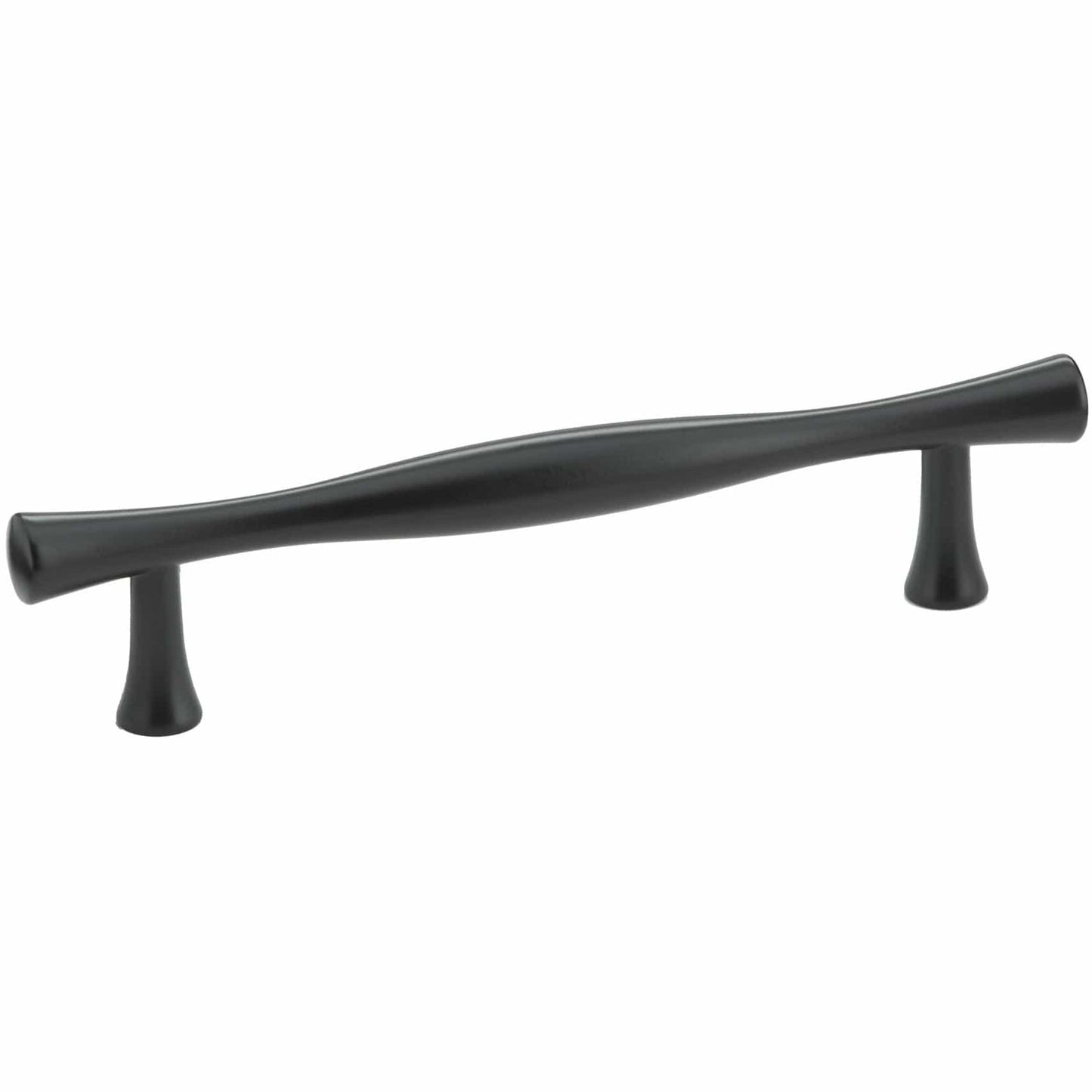 Contemporary Pull, 3-3/4" Center-to-Center, Matte Black alt 0