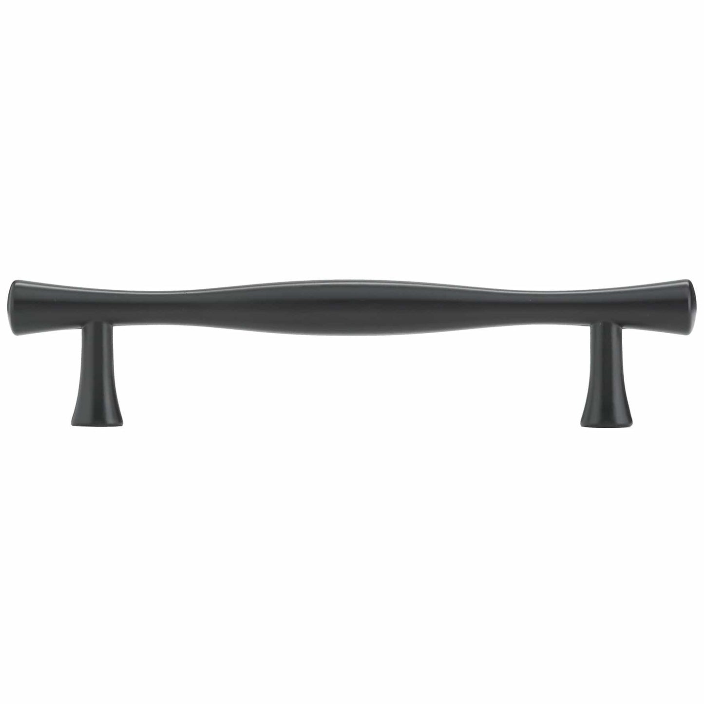 Contemporary Pull, 3-3/4" Center-to-Center, Matte Black alt 0