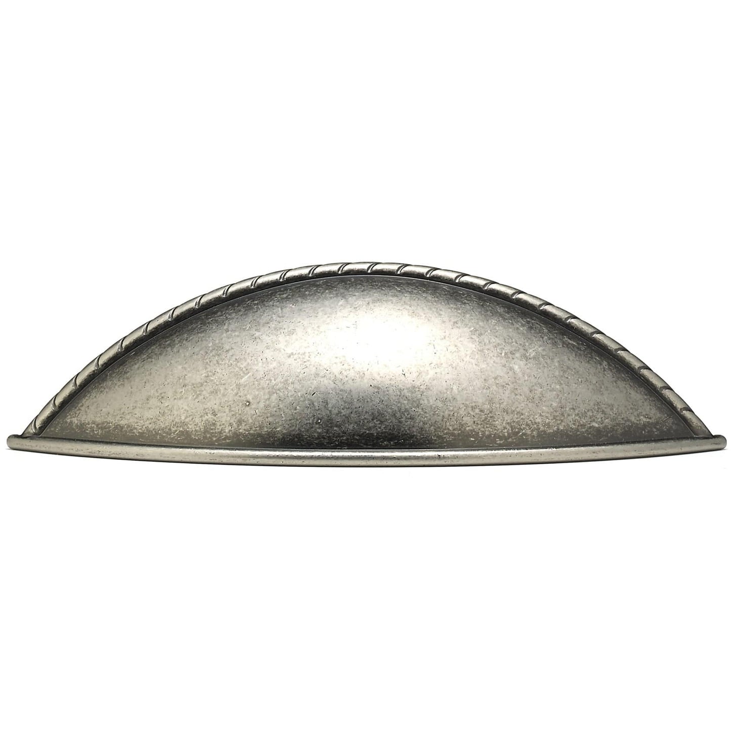 Traditional Pull, 3-3/4" Center-to-Center, Pewter alt 0