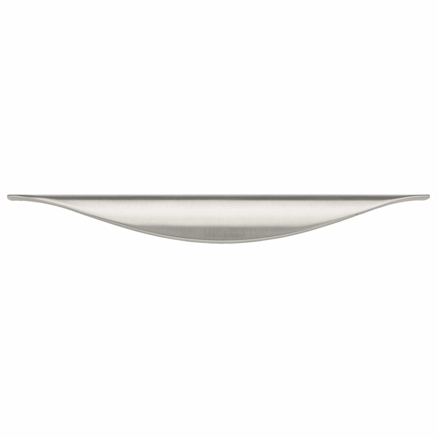 Contemporary Pull, 3-3/4" Center-to-Center, Brushed Nickel alt 0