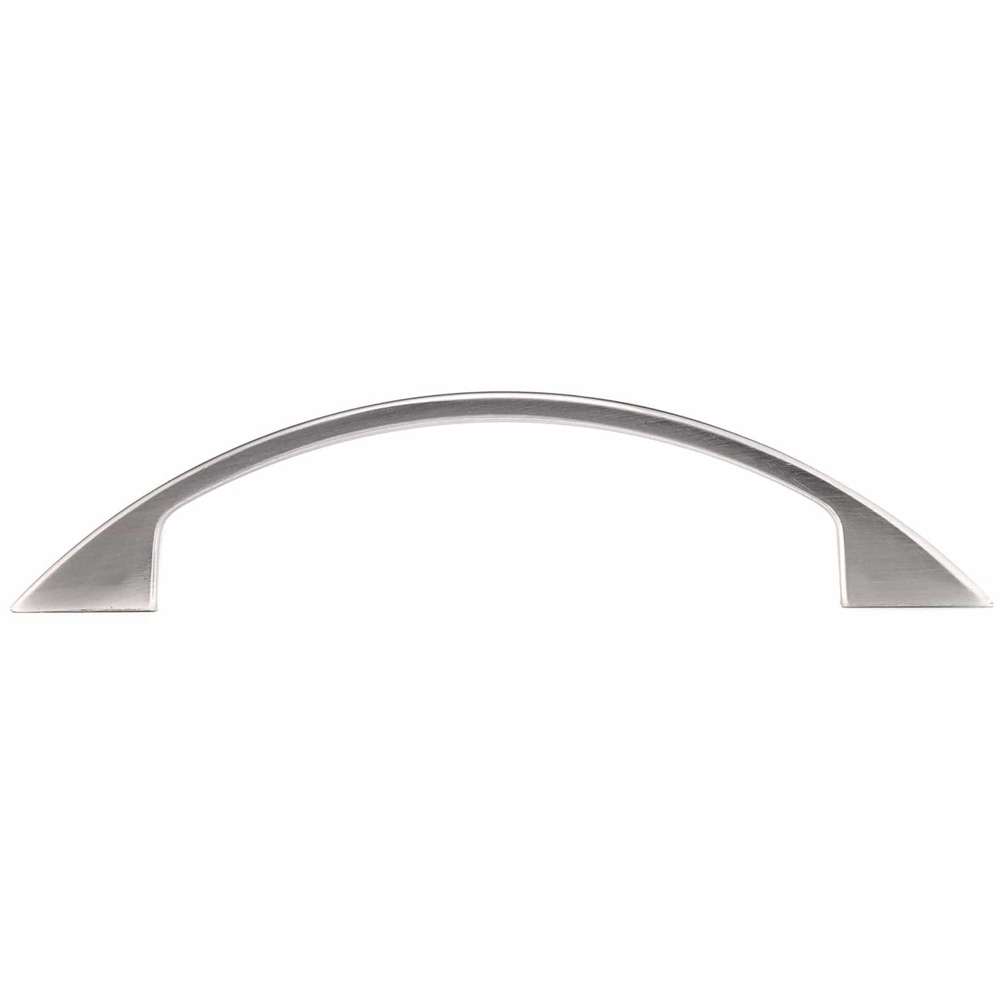 Contemporary Pull, 3-3/4" Center-to-Center, Brushed Nickel alt 0
