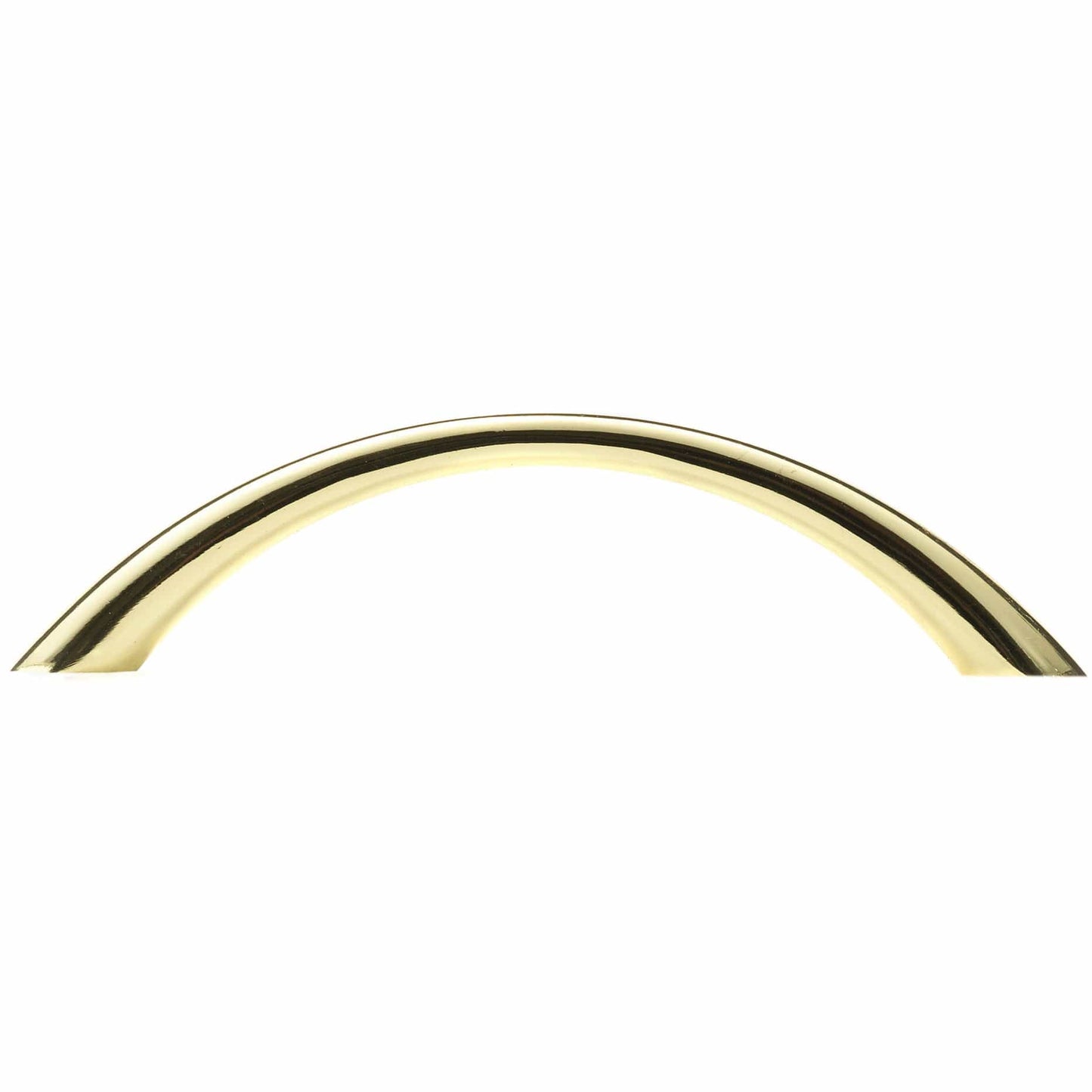 Contemporary Pull, 3-3/4" Center-to-Center, Brass alt 0