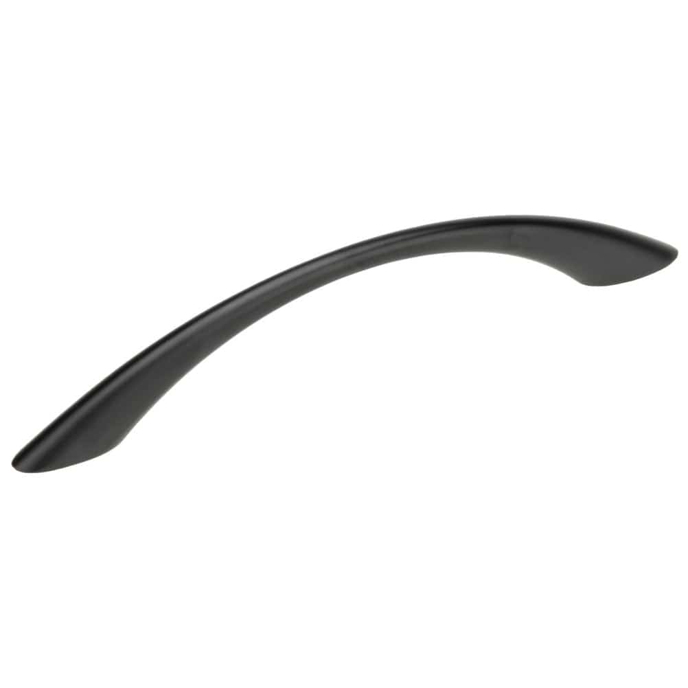 Contemporary Pull, 5-1/16" Center-to-Center, Matte Black alt 0