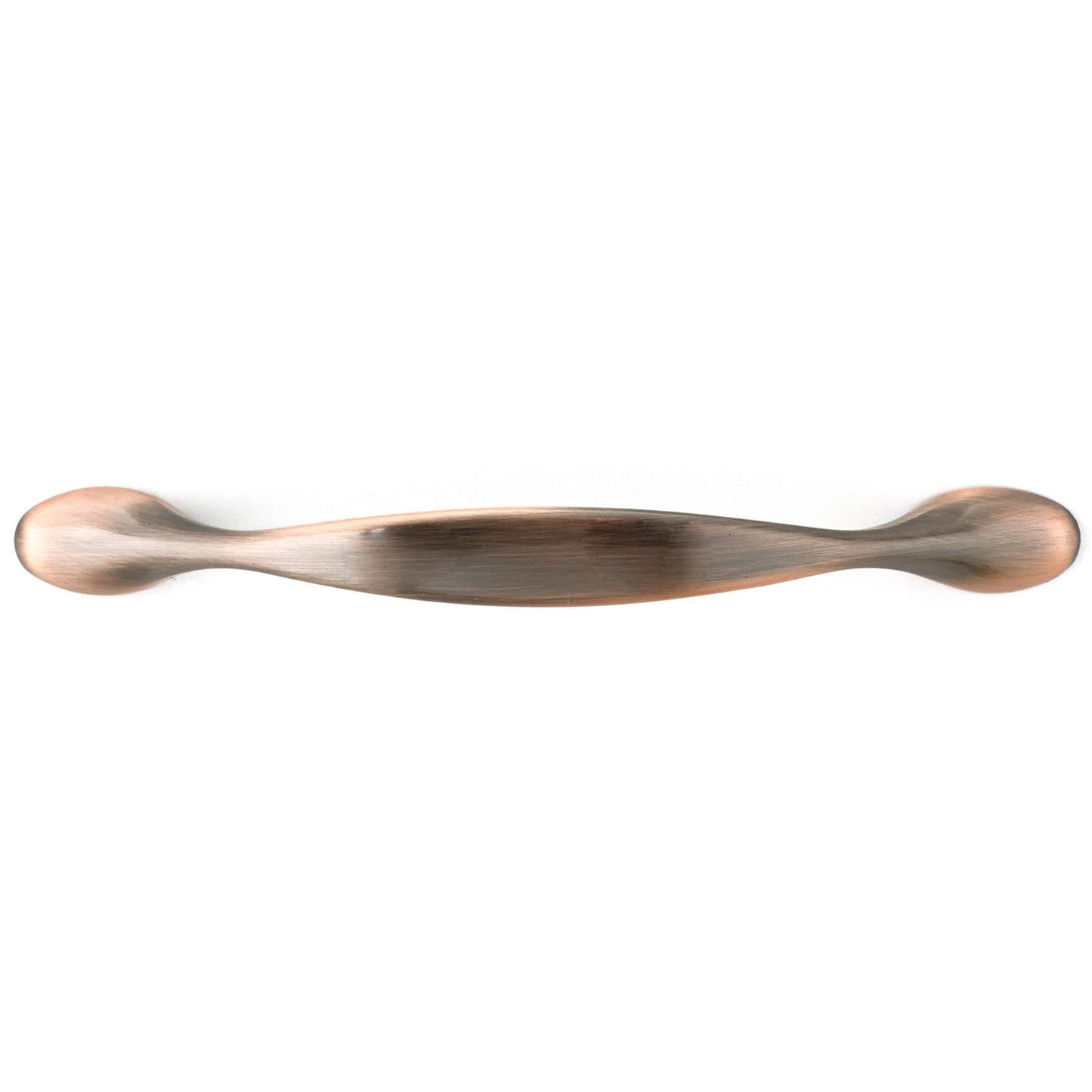 Traditional Pull, 3-3/4" Center-to-Center, Antique Copper alt 0