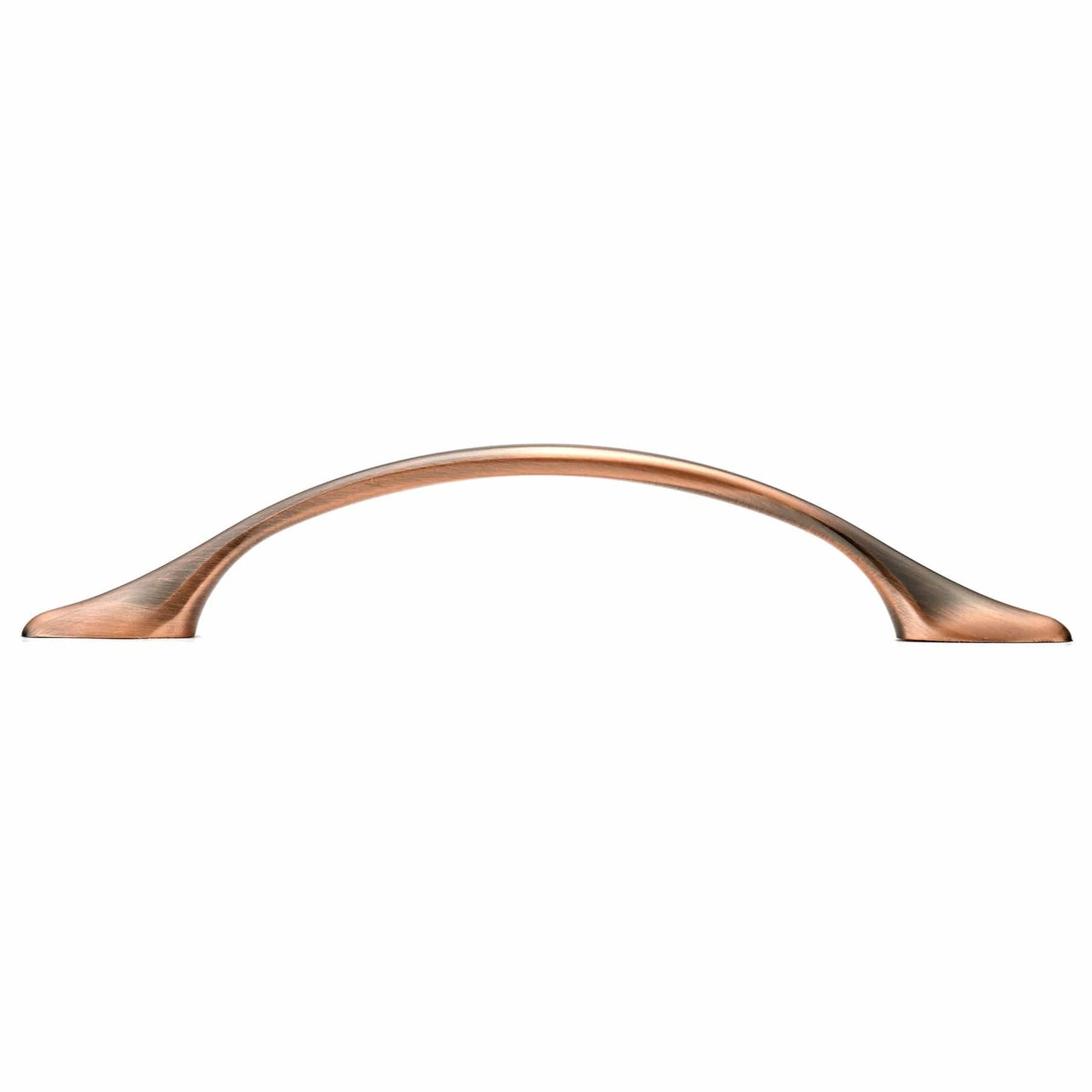 Traditional Pull, 3-3/4" Center-to-Center, Antique Copper alt 0