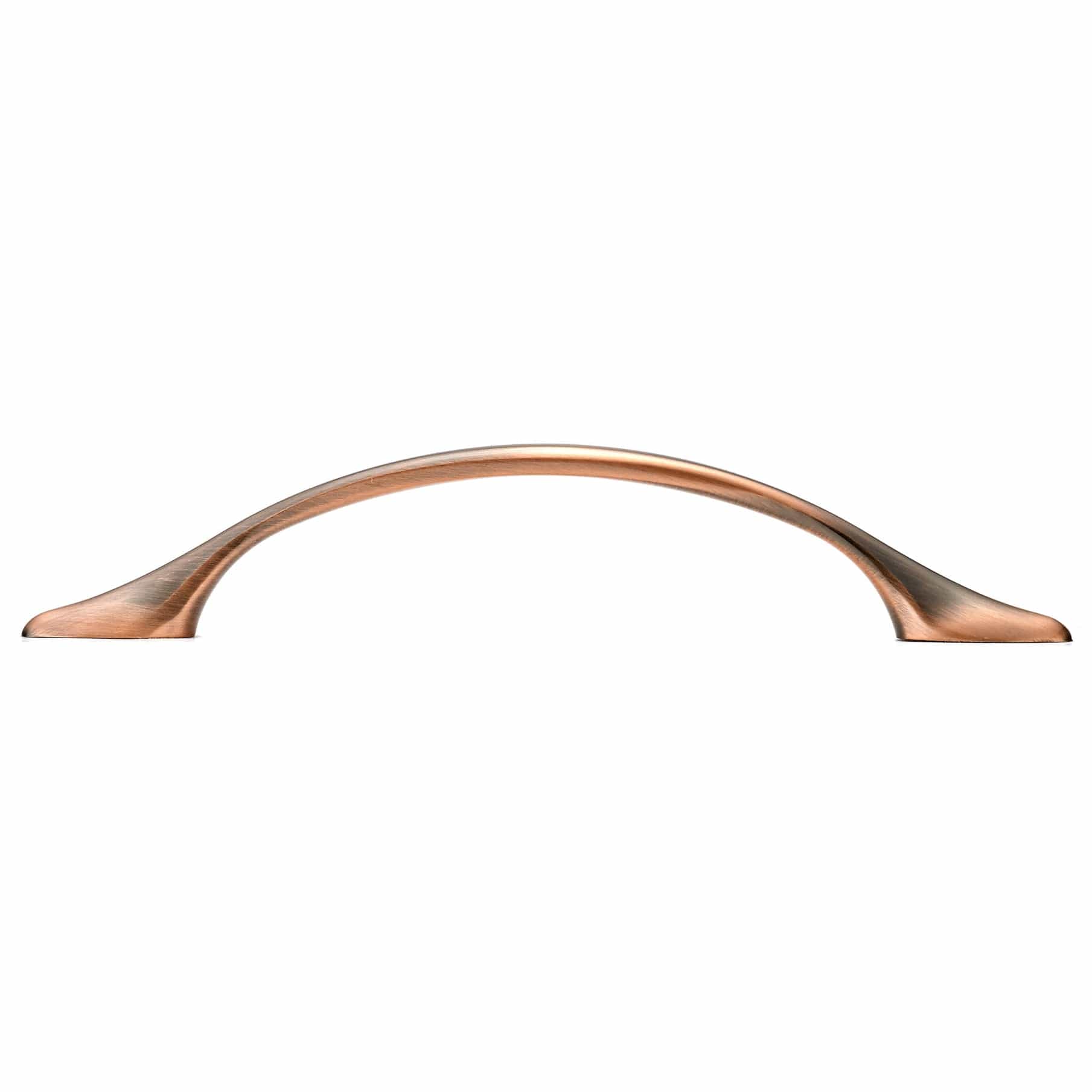 Traditional Pull, 3-3/4" Center-to-Center, Antique Copper alt 0