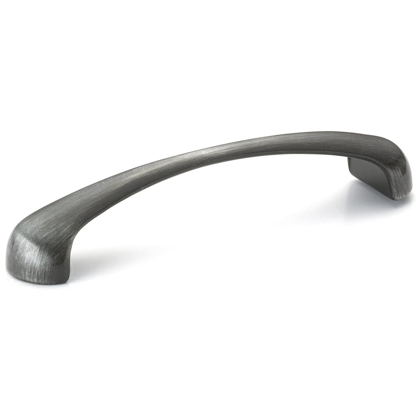 Contemporary Pull, 3-3/4" Center-to-Center, Antique Iron alt 0