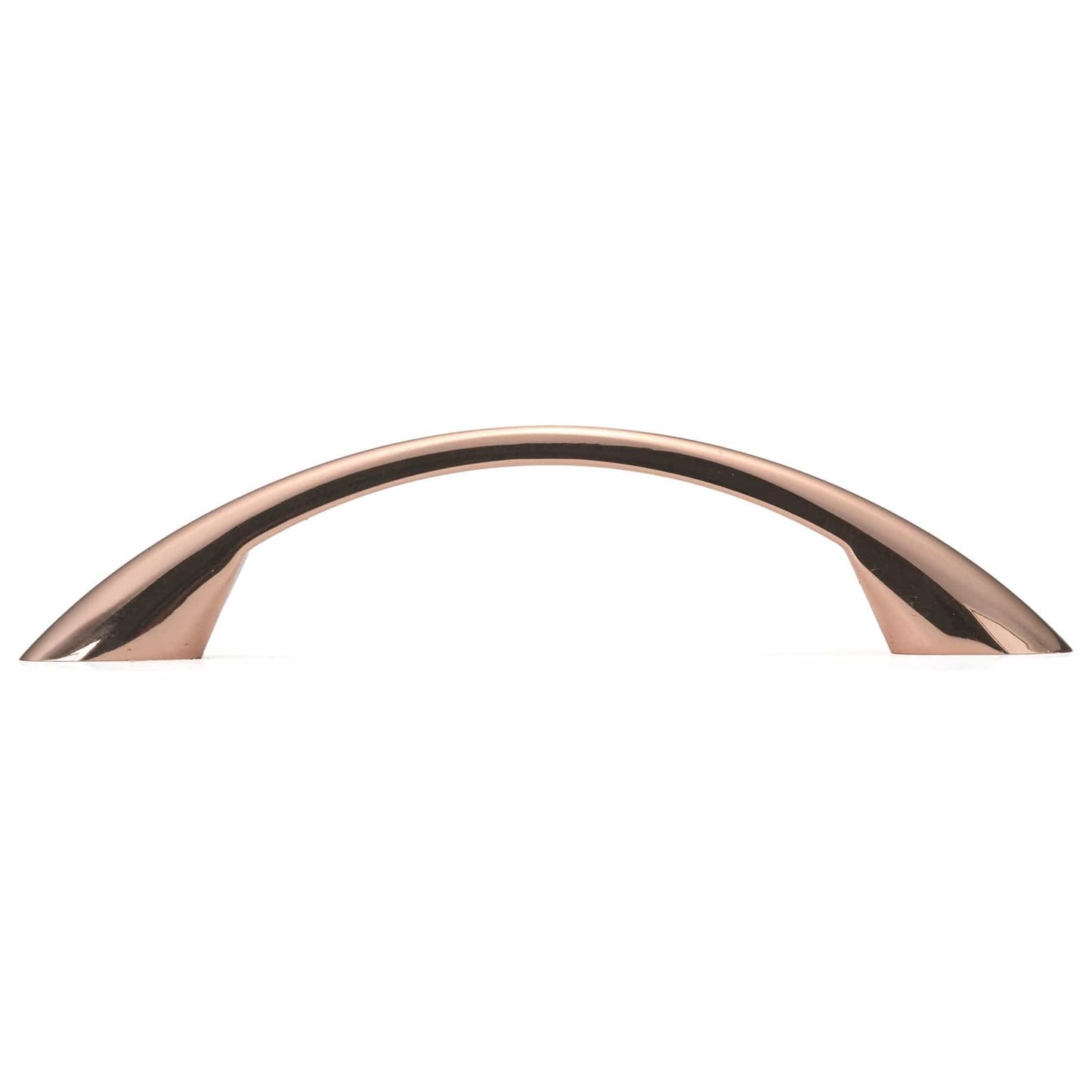 Contemporary Pull, 3-3/4" Center-to-Center, Polished Copper alt 0