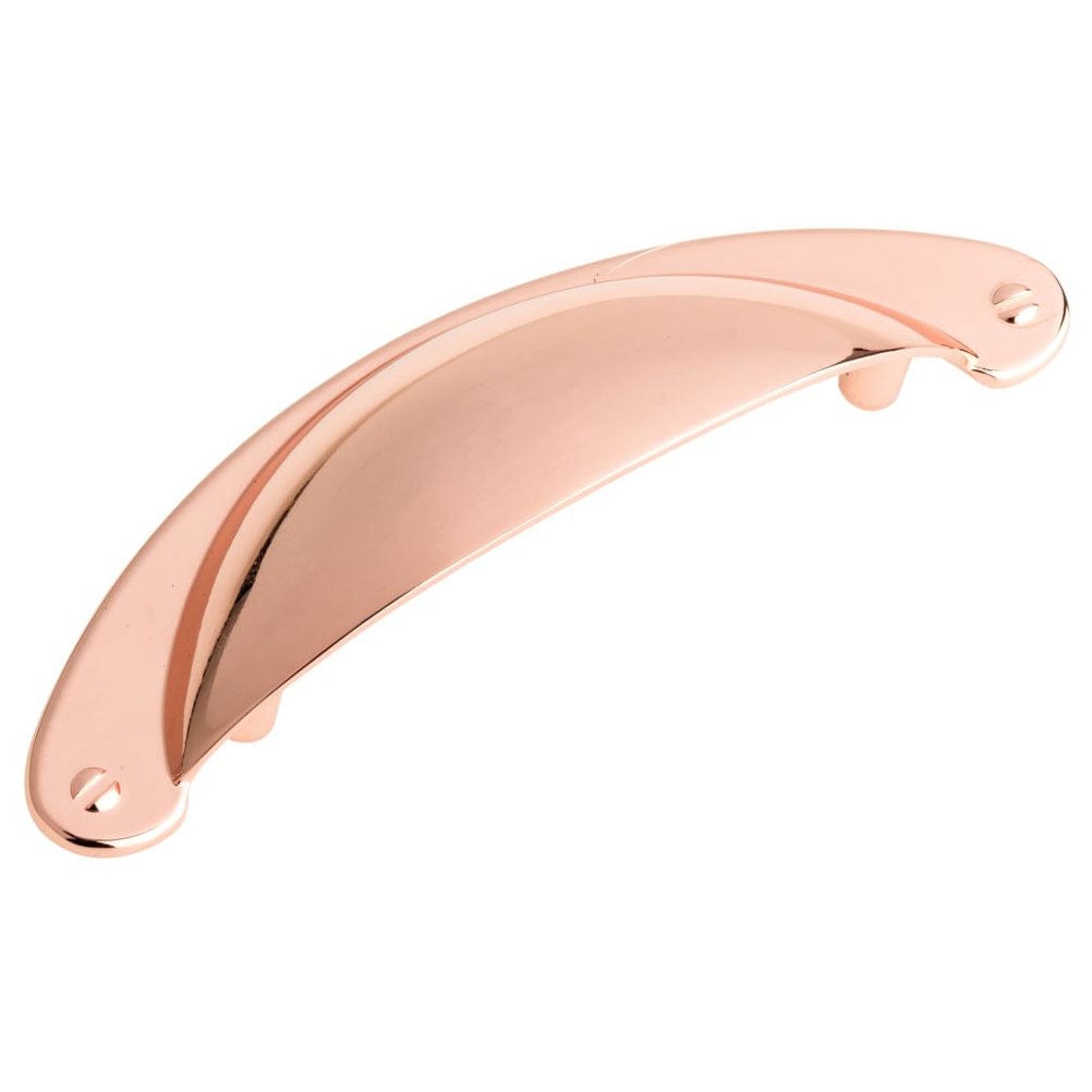 Traditional Pull, 3" Center-to-Center, Polished Copper alt 0