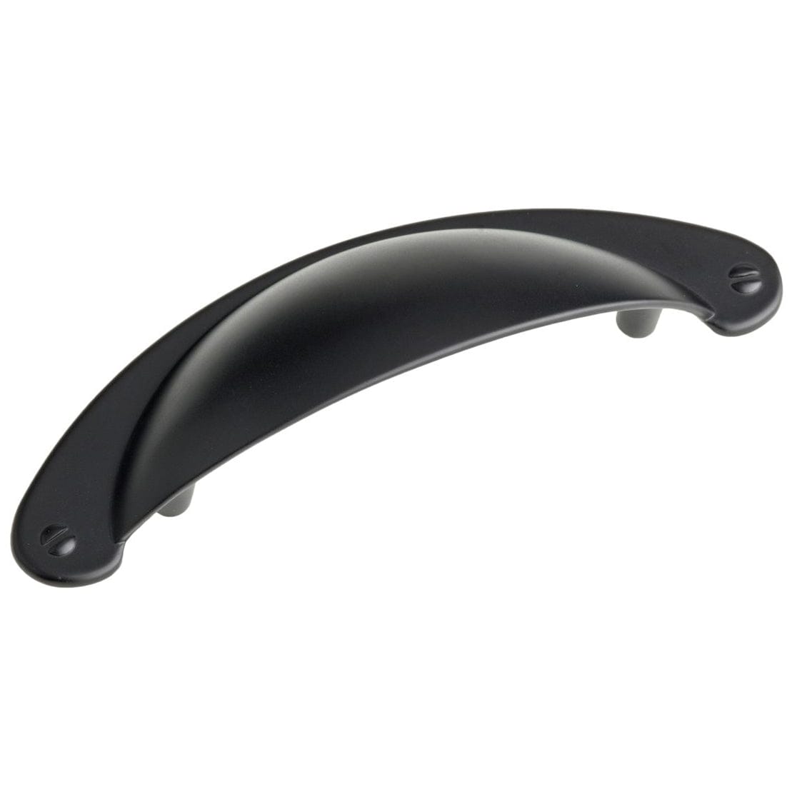 Traditional Pull, 3" Center-to-Center, Matte Black alt 0