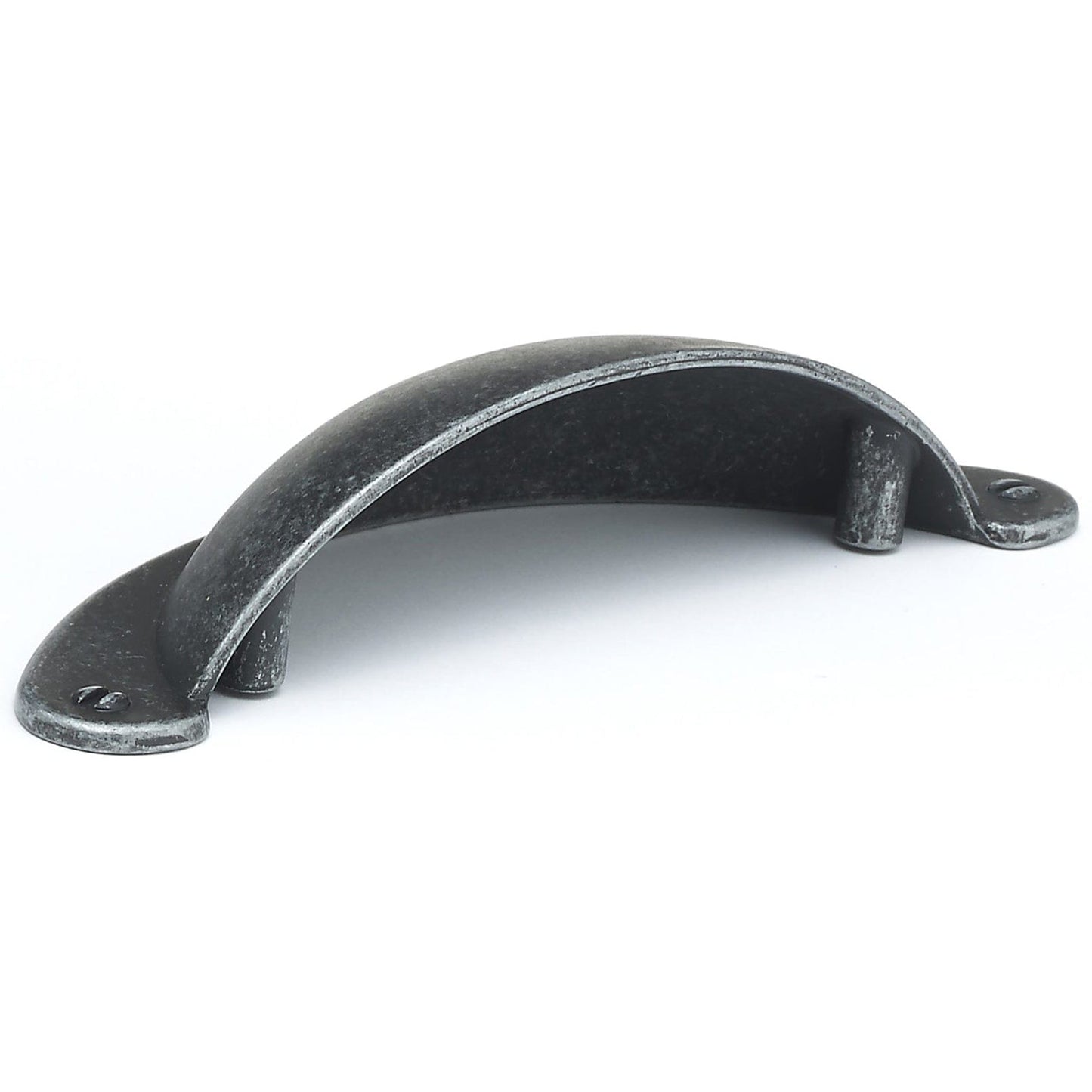 Traditional Pull, 3" Center-to-Center, Antique Iron alt 0