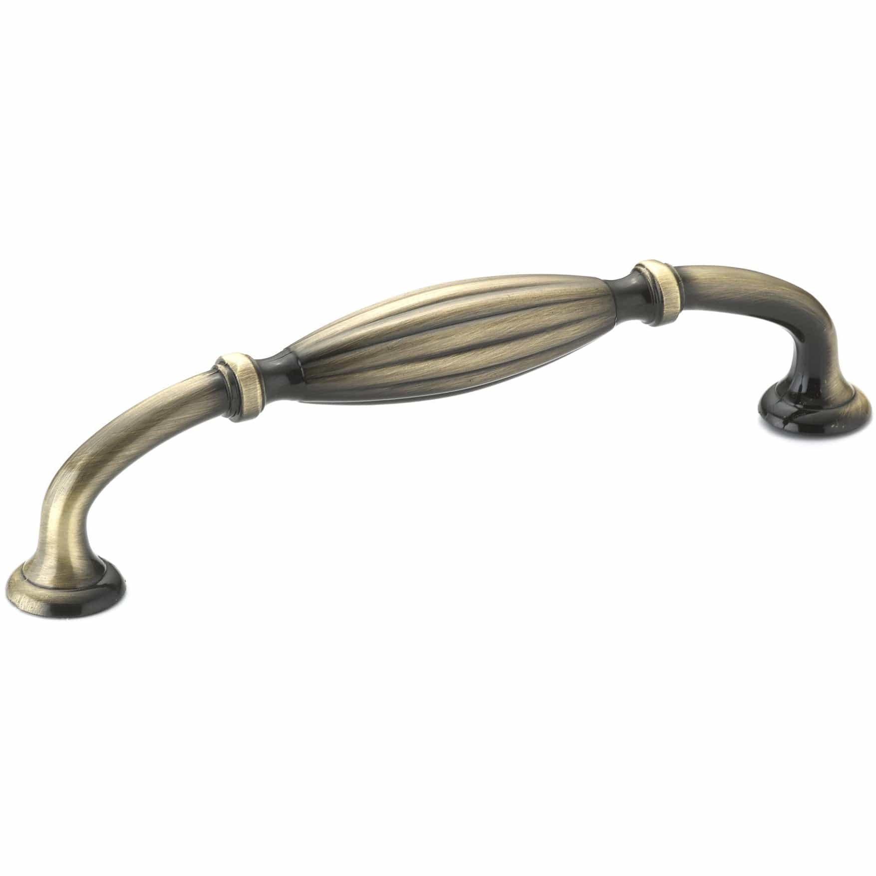 Traditional Pull, 5-1/16" Center-to-Center, Antique English alt 0