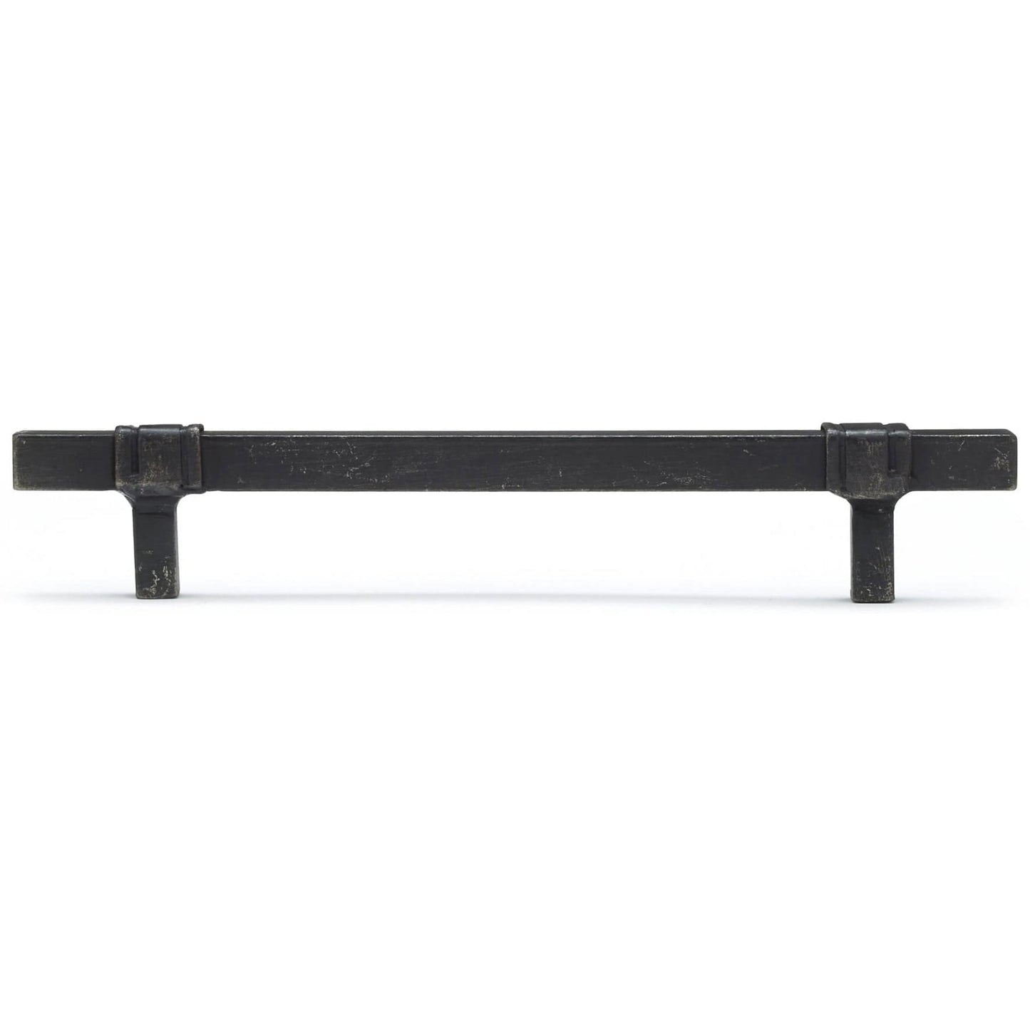 Contemporary Pull, 6-5/16" Center-to-Center, Matte Black Iron alt 0